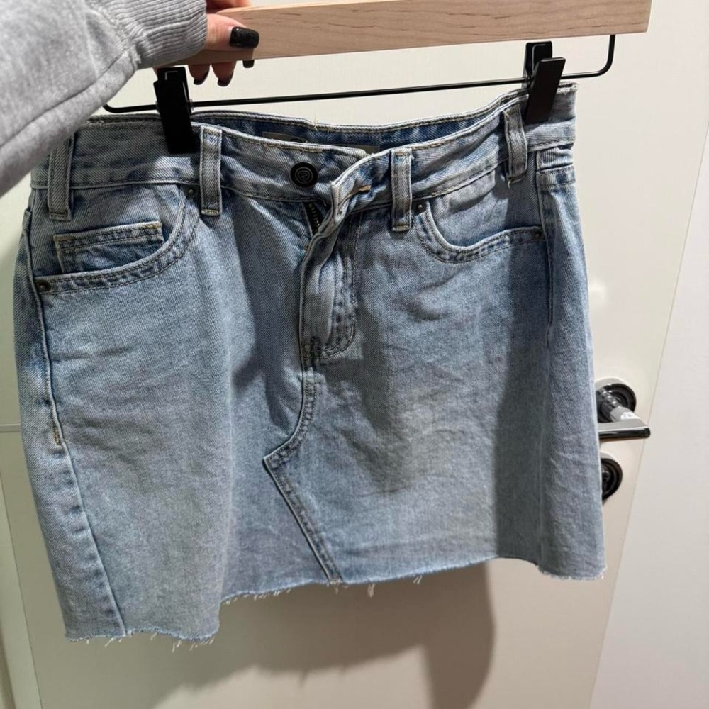 Rock & Roll Denim. Mini Jean Skirt. Size W 26.